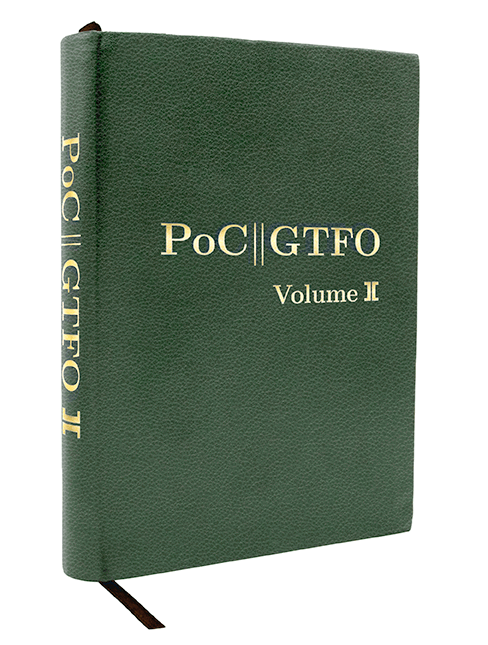The cover of PoC||GTFO, Volume 2