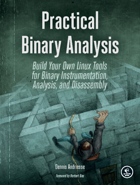The cover of Practical Binary Analysis
