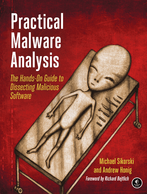 The cover of Practical Malware Analysis