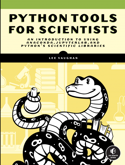 The cover of Python Tools for Scientists