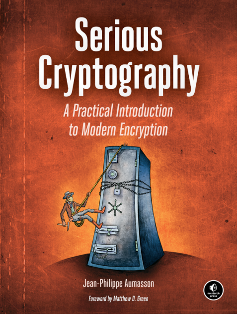 The cover of Serious Cryptography