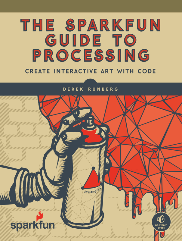 The cover of SparkFun Guide to Processing