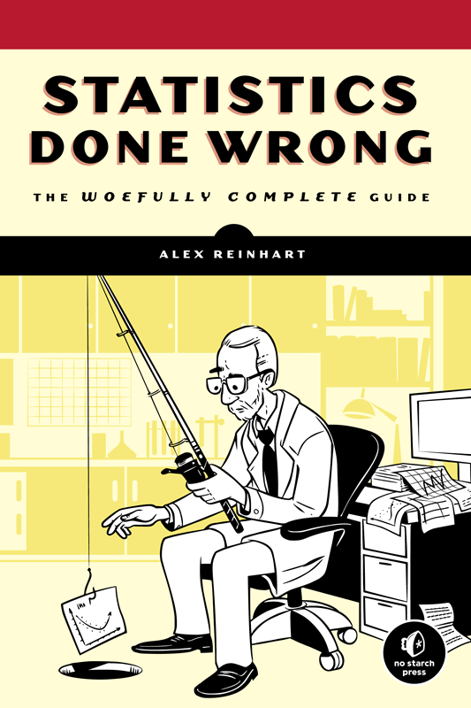 The cover of Statistics Done Wrong