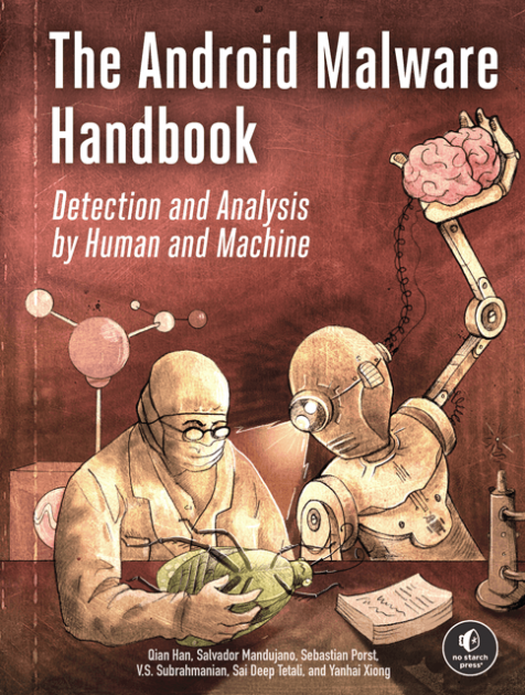 The cover of The Android Malware Handbook