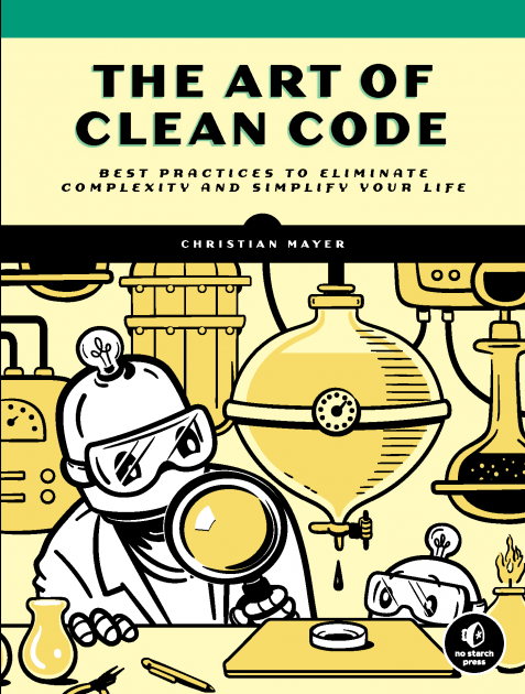 The cover of The Art of Clean Code