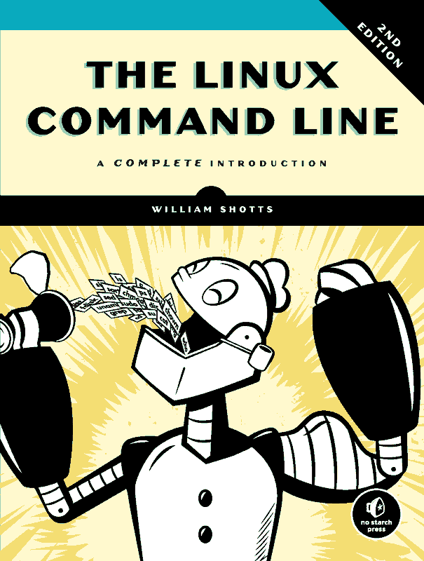 The cover of The Linux Command Line