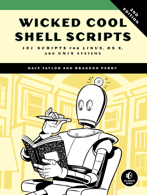 The cover of Wicked Cool Shell Scripts