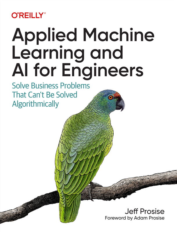 The cover of Applied Machine Learning and AI for Engineers