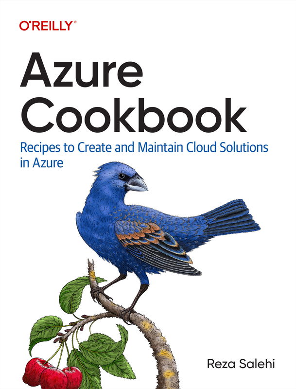 The cover of Azure Cookbook