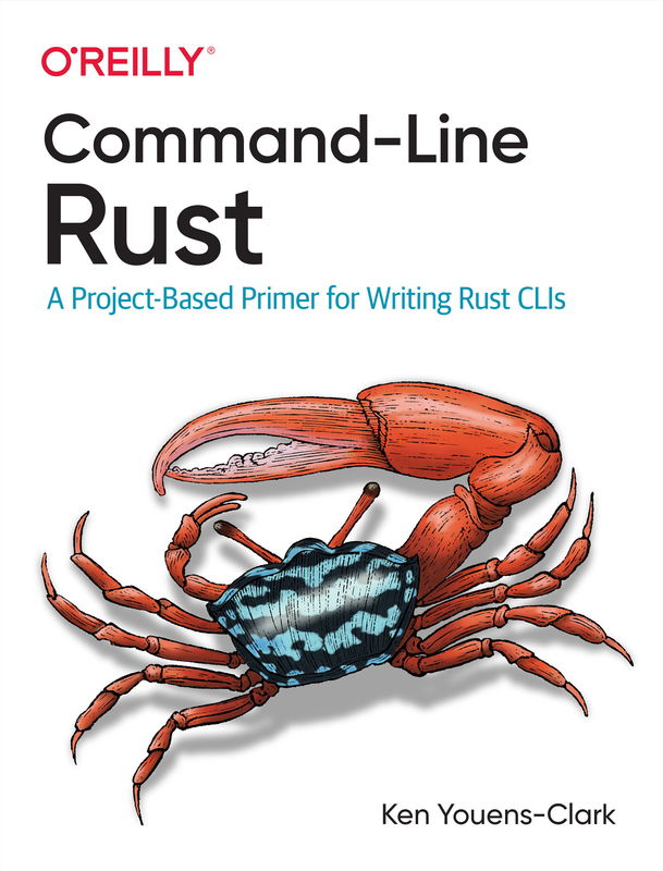The cover of Command-Line Rust
