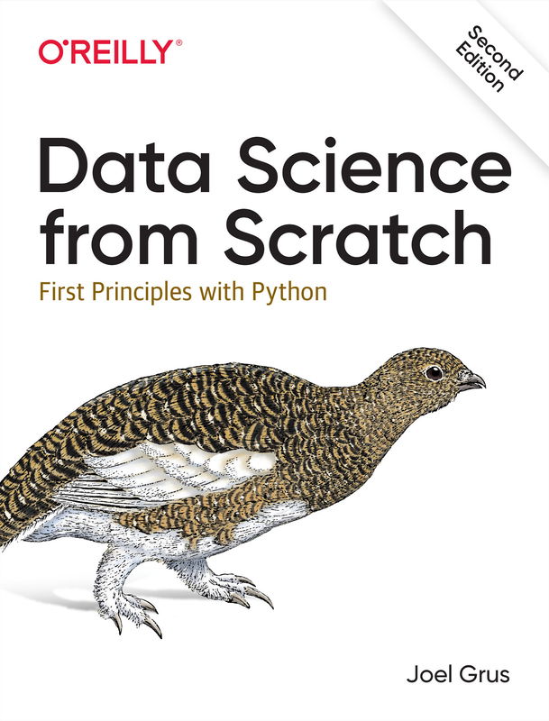 The cover of Data Science from Scratch