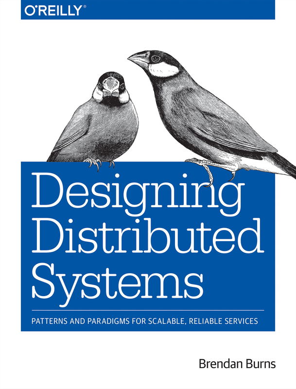 The cover of Designing Distributed Systems