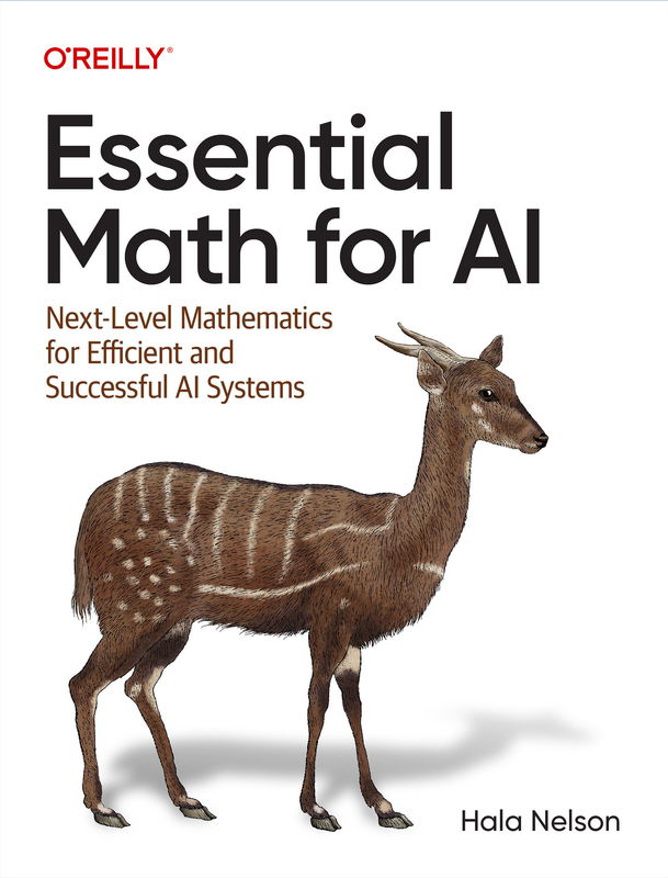 The cover of Essential Math for AI