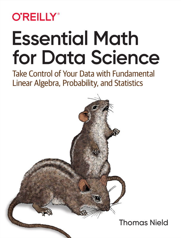 The cover of Essential Math for Data Science