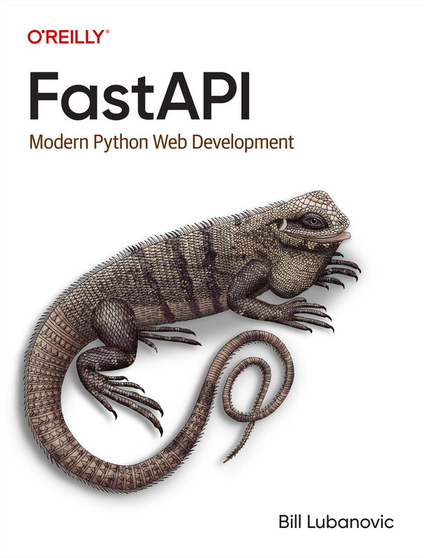 The cover of FastAPI