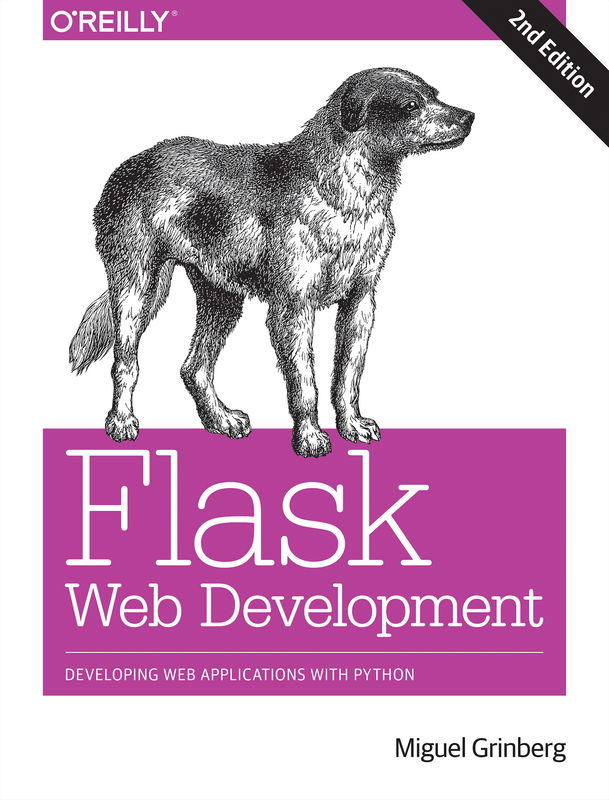 The cover of Flask Web Development