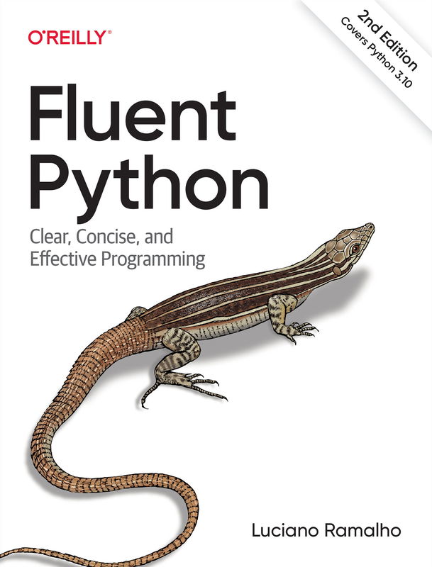 The cover of Fluent Python
