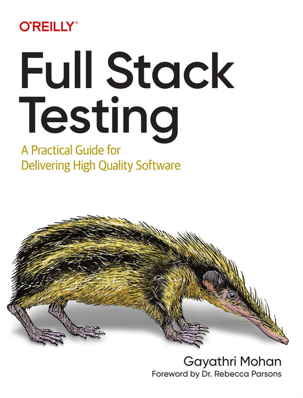 The cover of Full Stack Testing