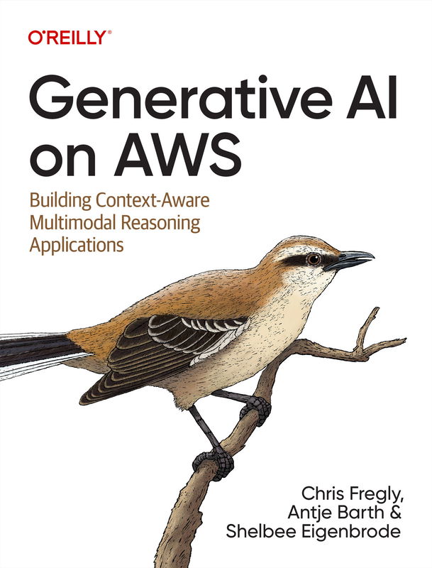 The cover of Generative AI on AWS