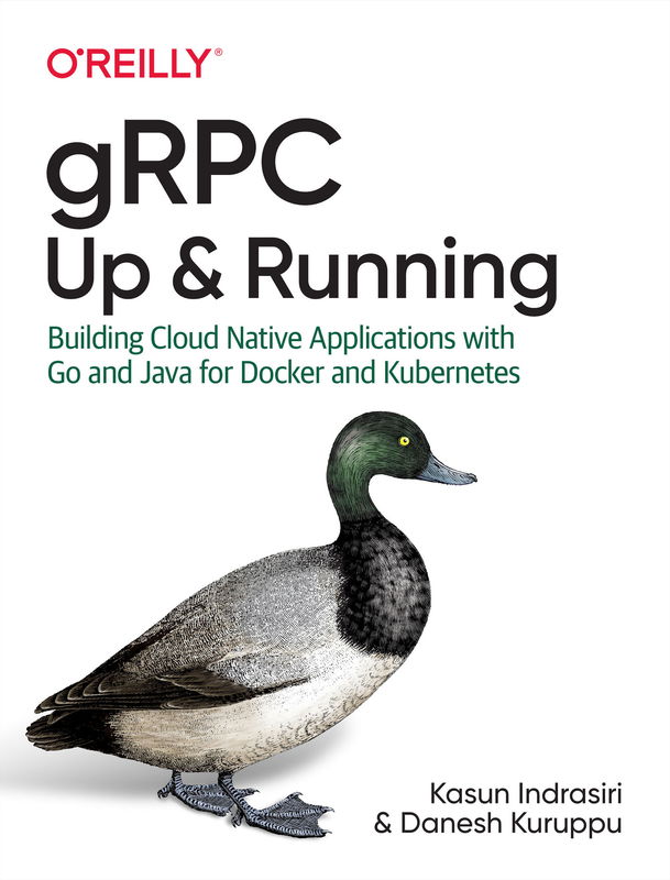 The cover of gRPC: Up and Running