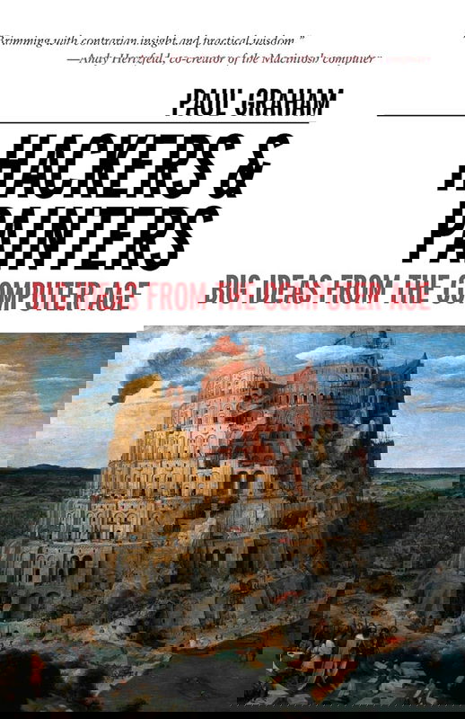 The cover of Hackers and Painters