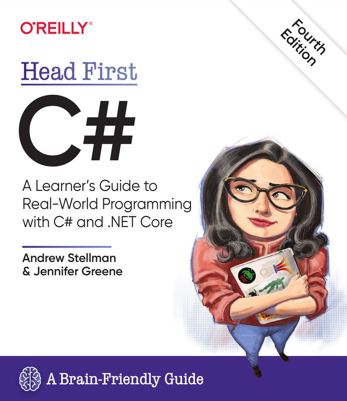 The cover of Head First C#
