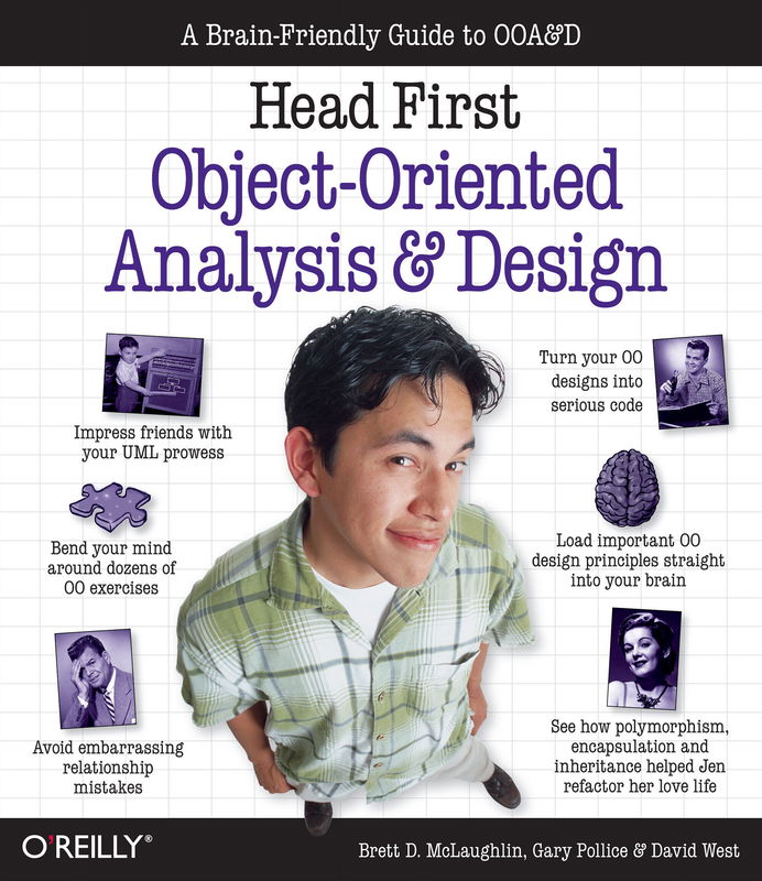 The cover of Head First Object-Oriented Analysis and Design