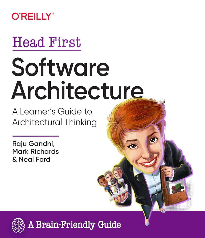 The cover of Head First Software Architecture