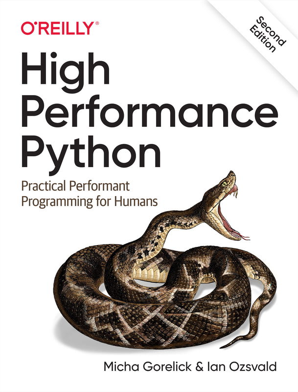 The cover of High Performance Python