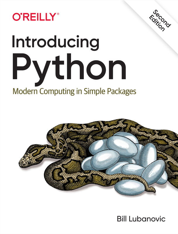 The cover of Introducing Python