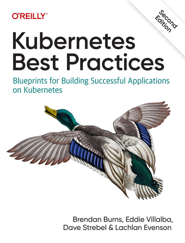 The cover of Kubernetes Best Practices