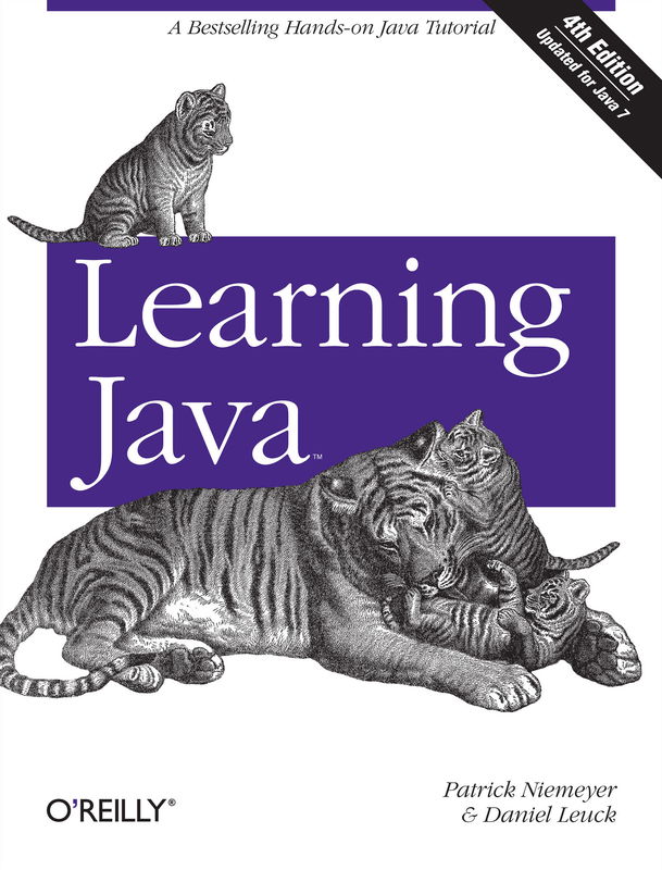 The cover of Learning Java