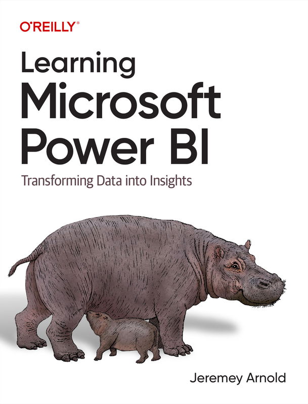 The cover of Learning Microsoft Power BI