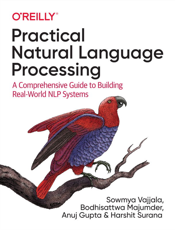 The cover of Practical Natural Language Processing