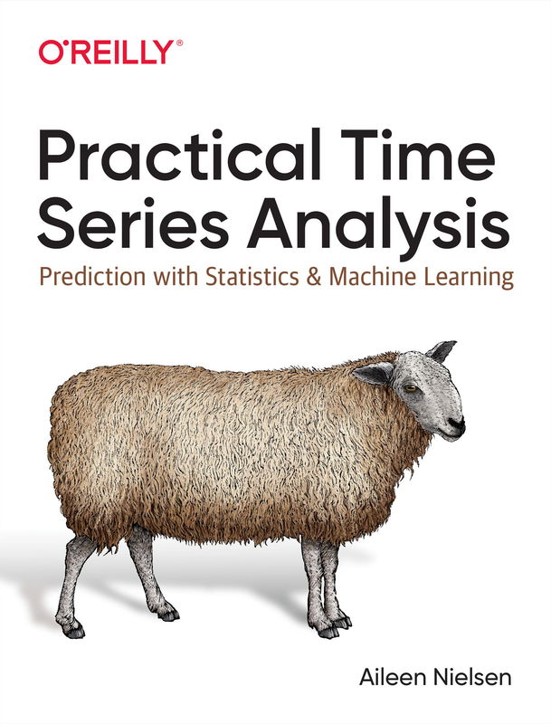 The cover of Practical Time Series Analysis