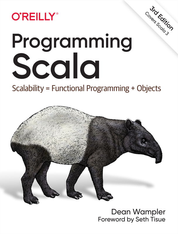 The cover of Programming Scala