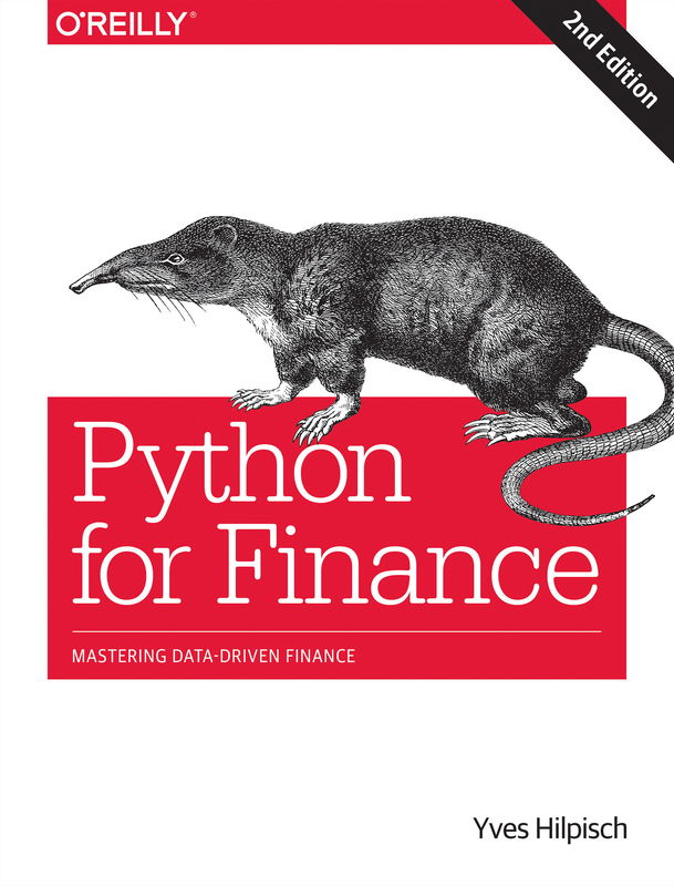 The cover of Python for Finance