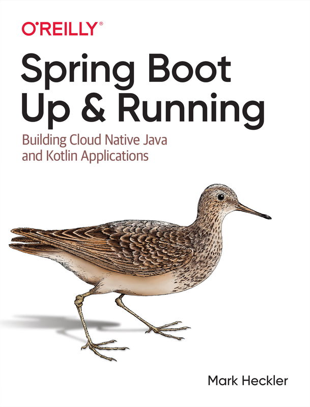 The cover of Spring Boot: Up and Running