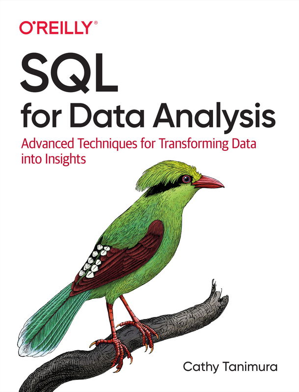 The cover of SQL for Data Analysis