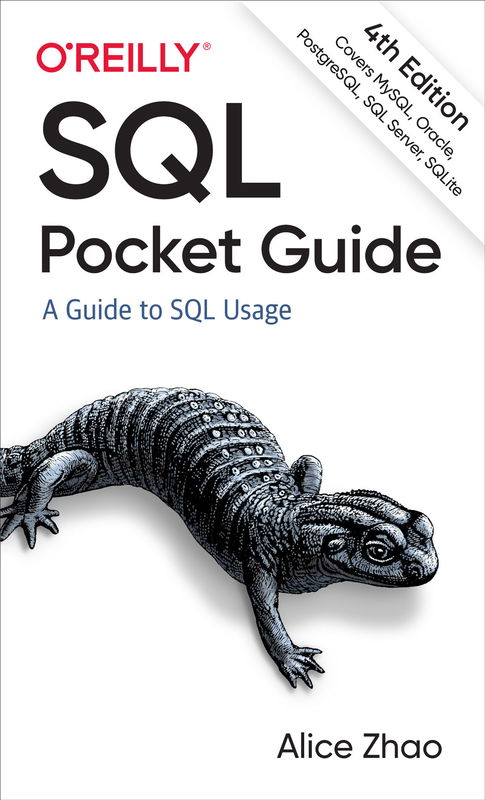 The cover of SQL Pocket Guide
