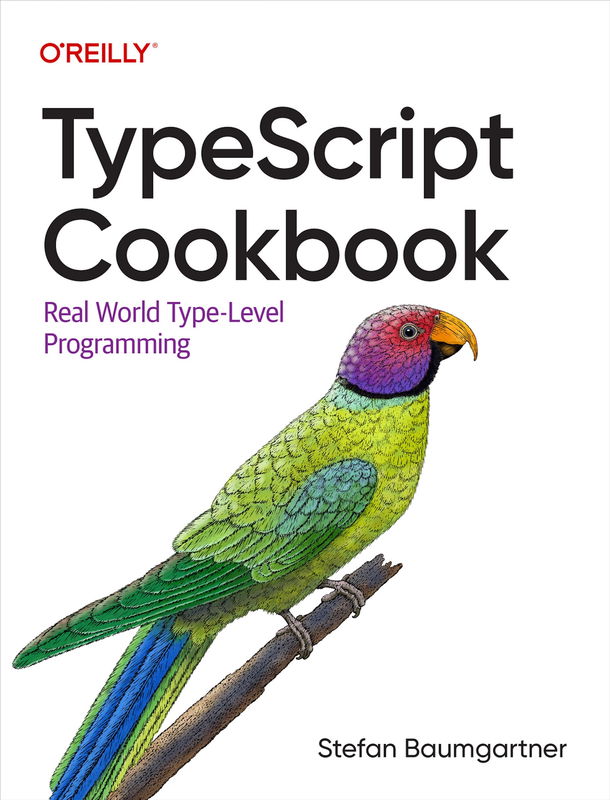 The cover of TypeScript Cookbook