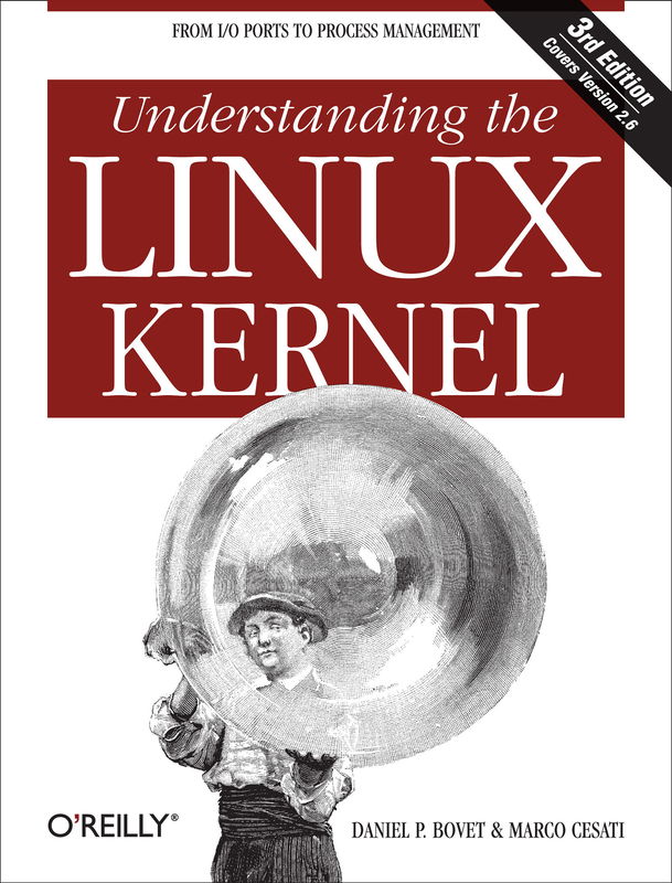 The cover of Understanding the Linux Kernel