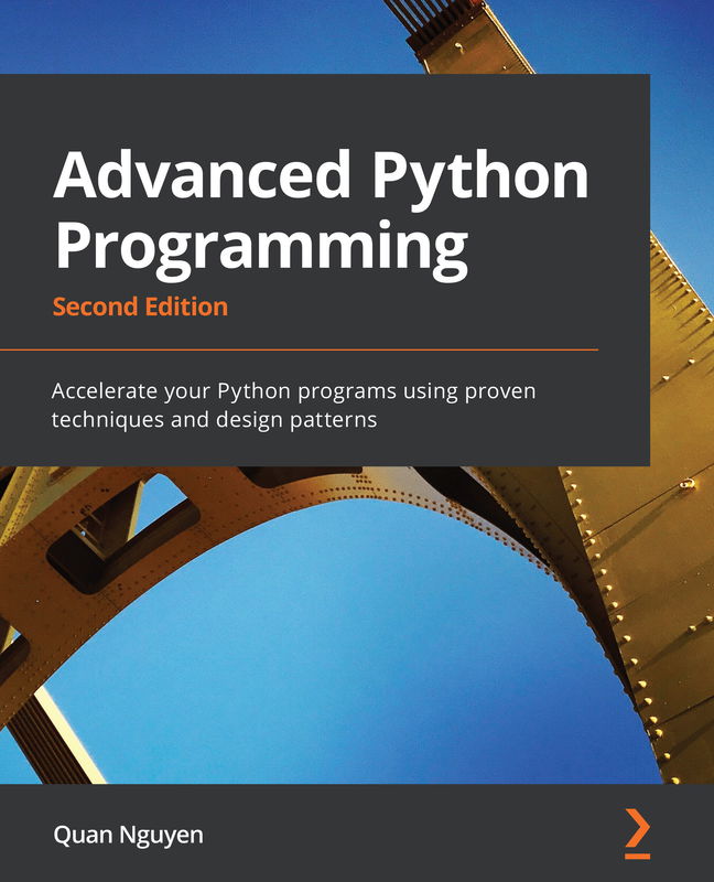 The cover of Advanced Python Programming