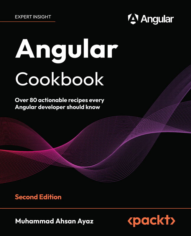 The cover of Angular Cookbook
