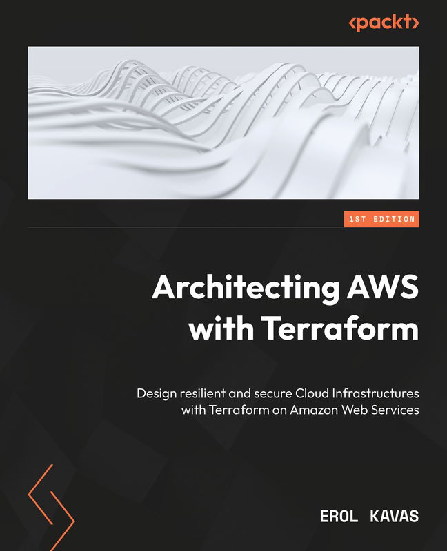 The cover of Architecting AWS with Terraform