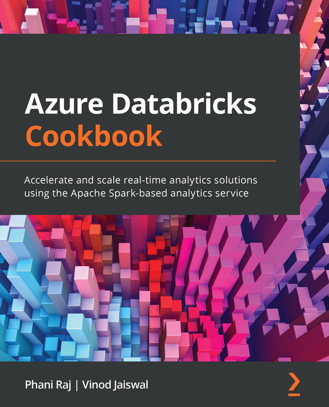 The cover of Azure Databricks Cookbook