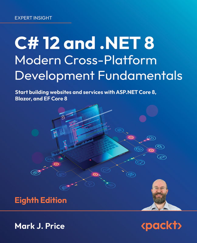 The cover of C# 12 and .NET 8