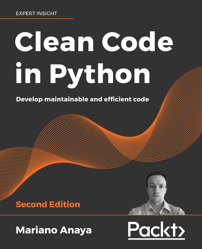 The cover of Clean Code in Python