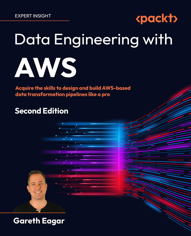 The cover of Data Engineering with AWS