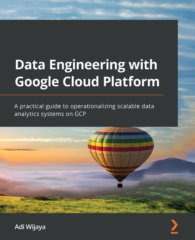 The cover of Data Engineering with Google Cloud Platform